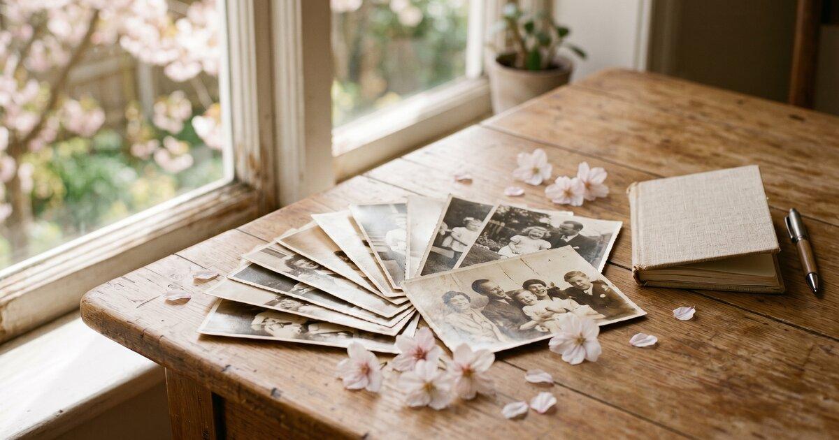 故人の写真を選ぶ方法｜メモリアルサイトに残したい写真の選び方