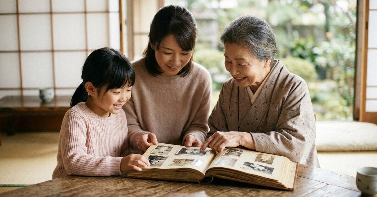 親の思い出を残す方法｜写真・動画・家族史を未来へつなぐ
