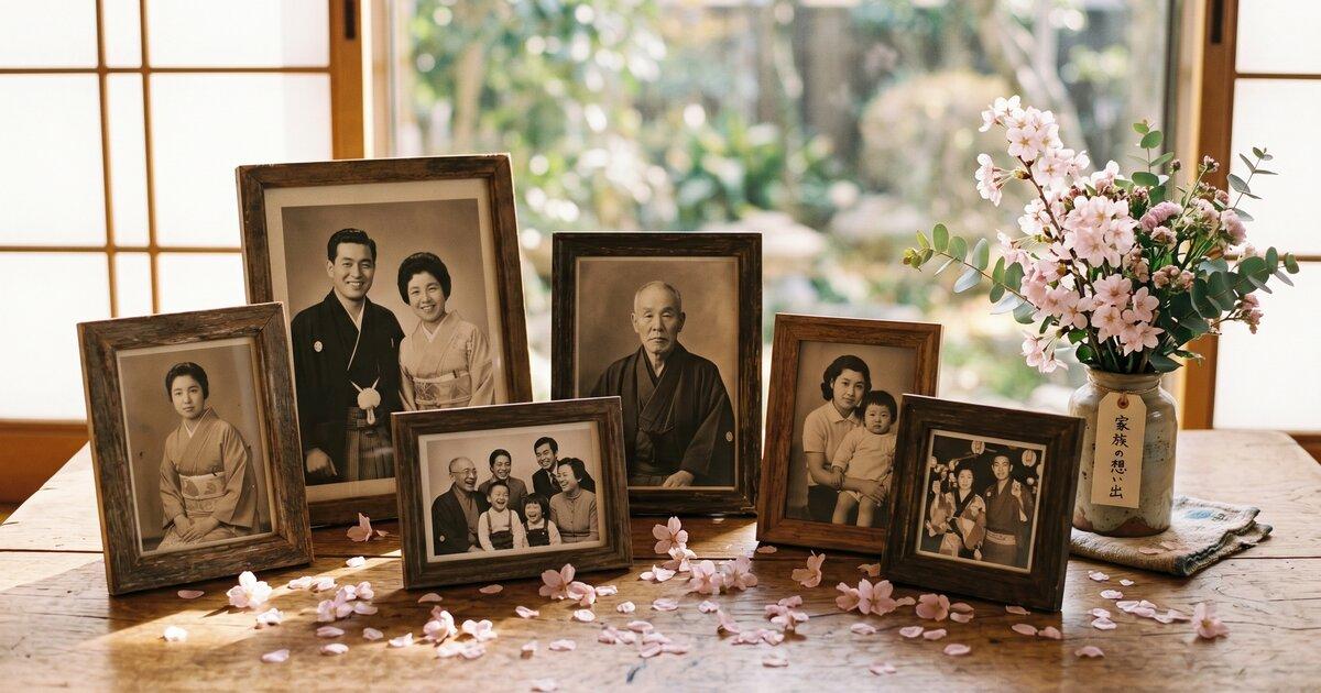 家族で故人の思い出を共有する方法｜写真・動画・エピソードを残すには