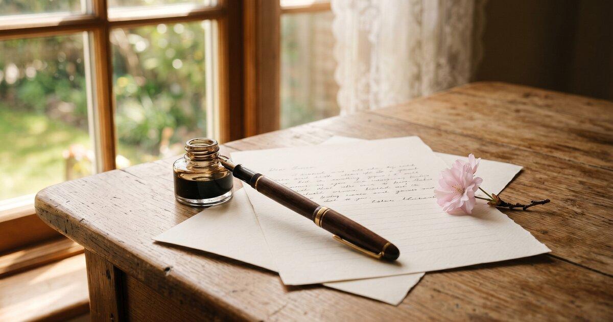 故人へのメッセージの書き方｜ありがとうを言葉にする例文と考え方